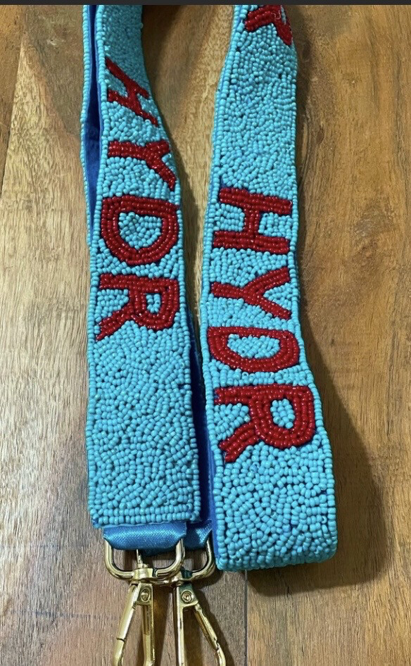 Ole Miss Rebels HYDR Beaded Purse Strap Game Day