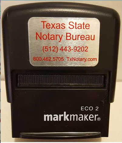 Self-Ink Stamp! MarkMaker Black Ink Only!