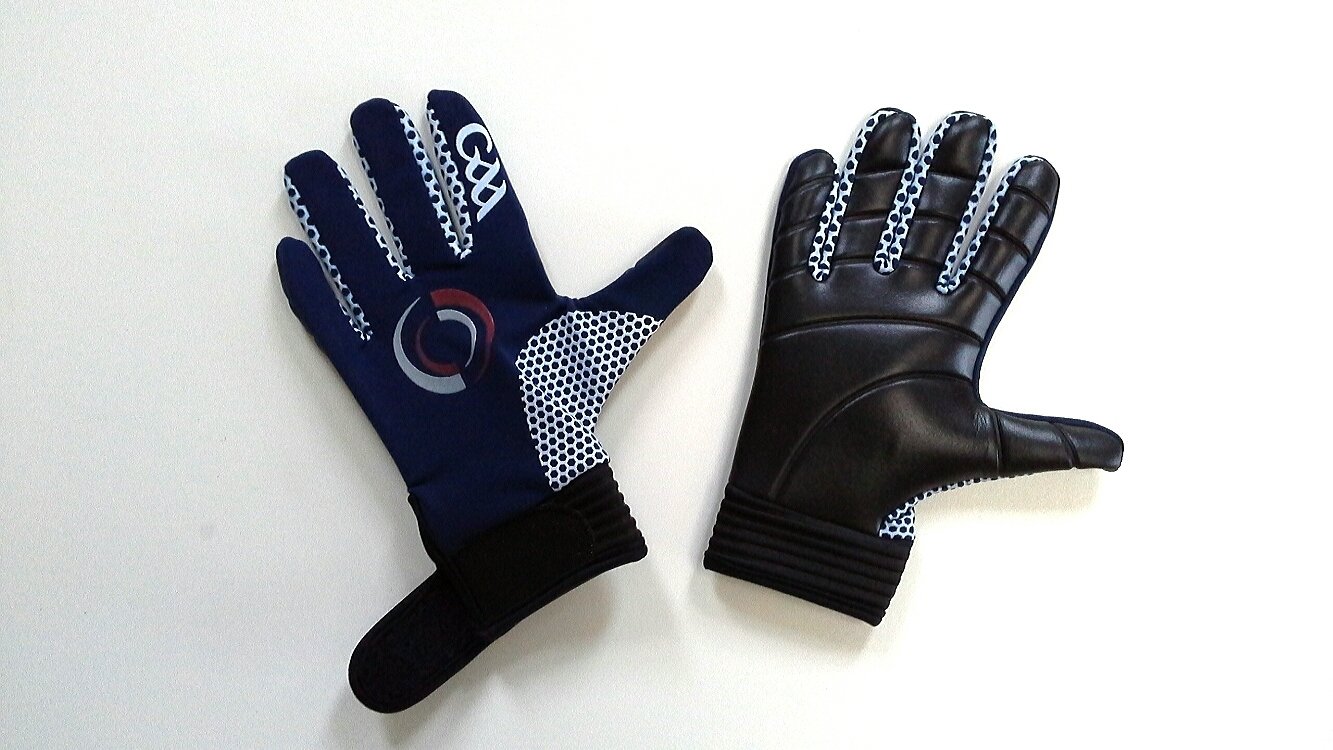 Small Gaelic football gloves Blue
