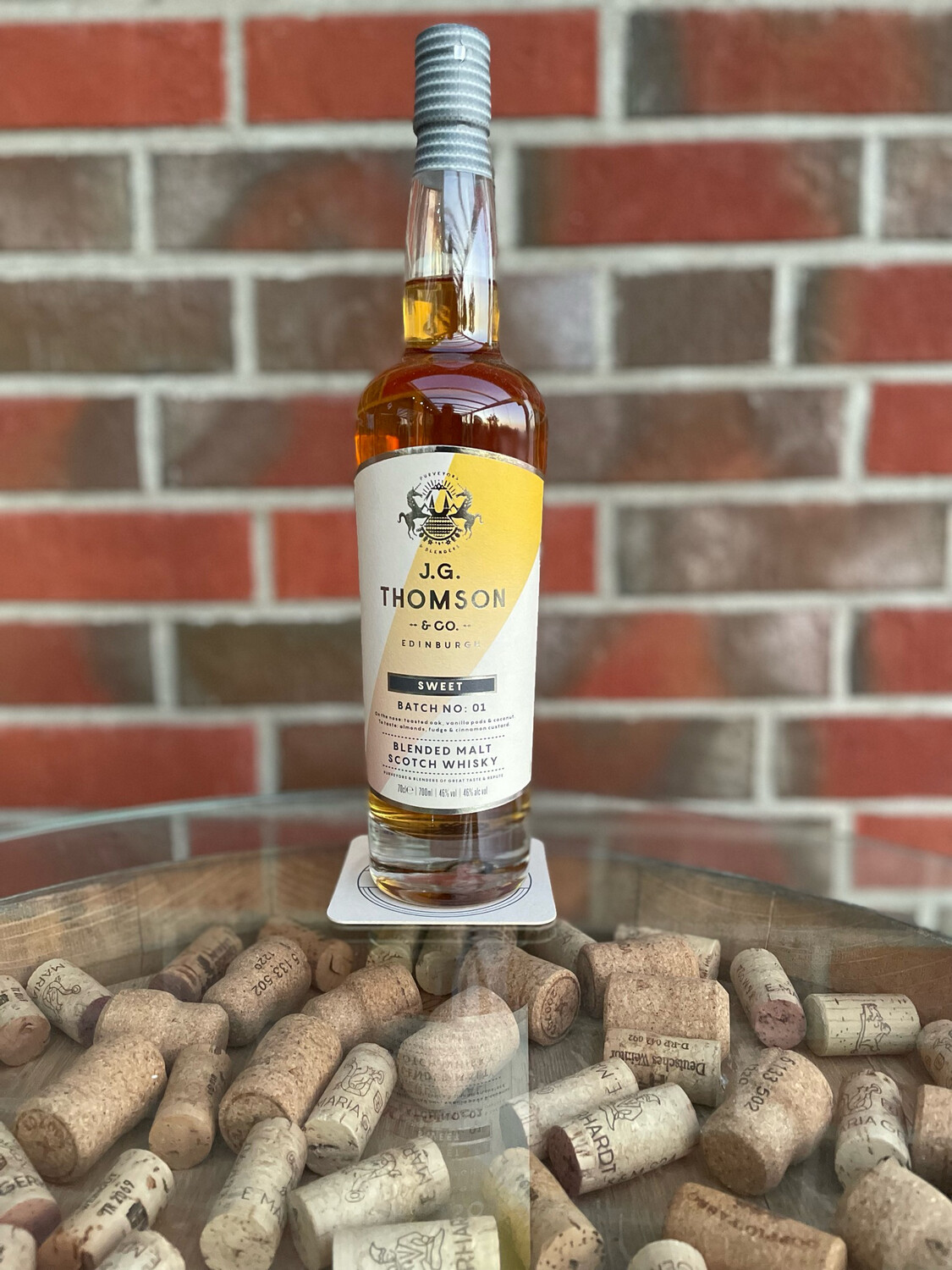 Blended Malt Scotch Whisky Sweet J.G. Thomson Achims Whisky Shop