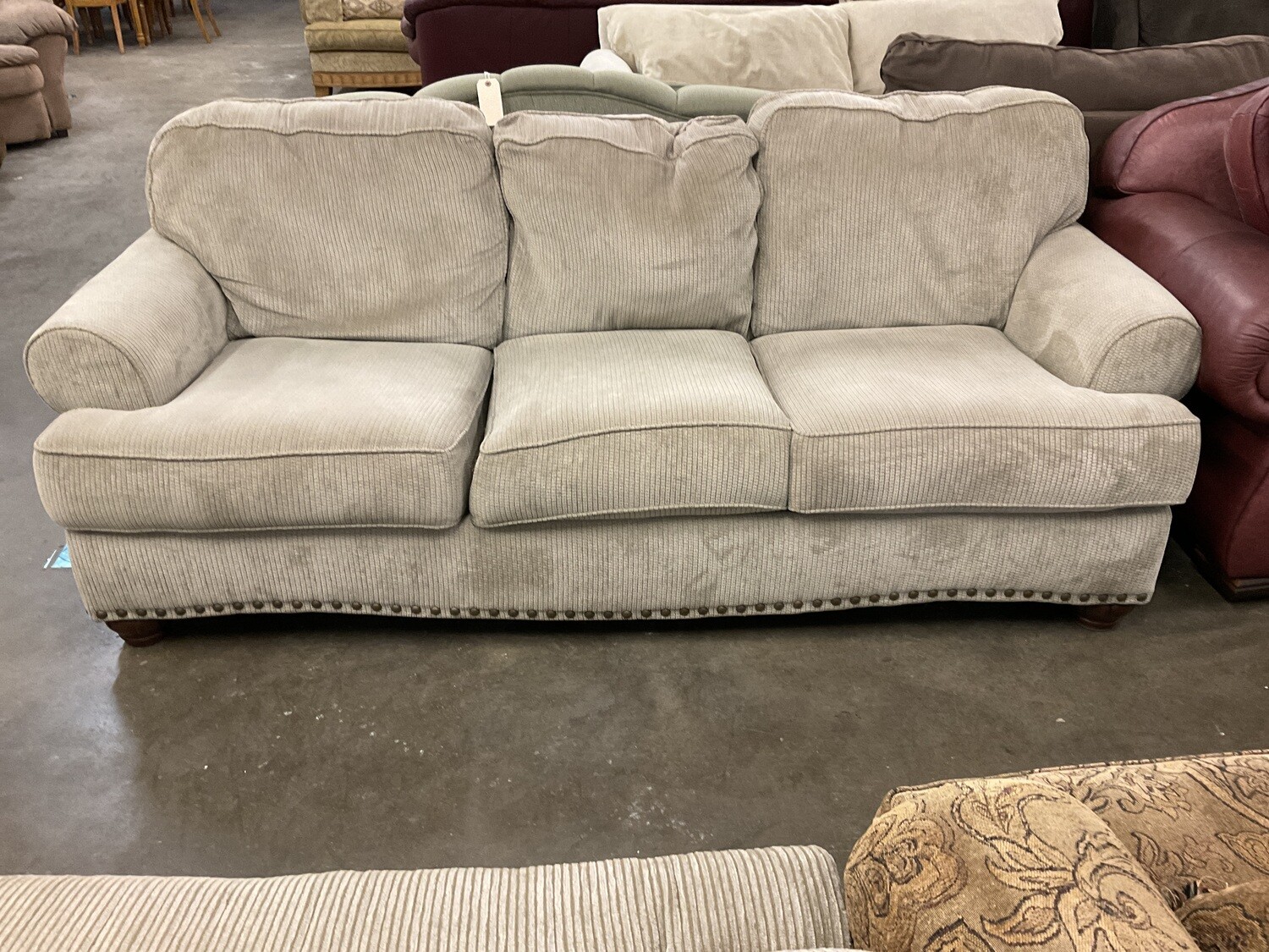 Ashley Furniture Tan Couch (B737522)