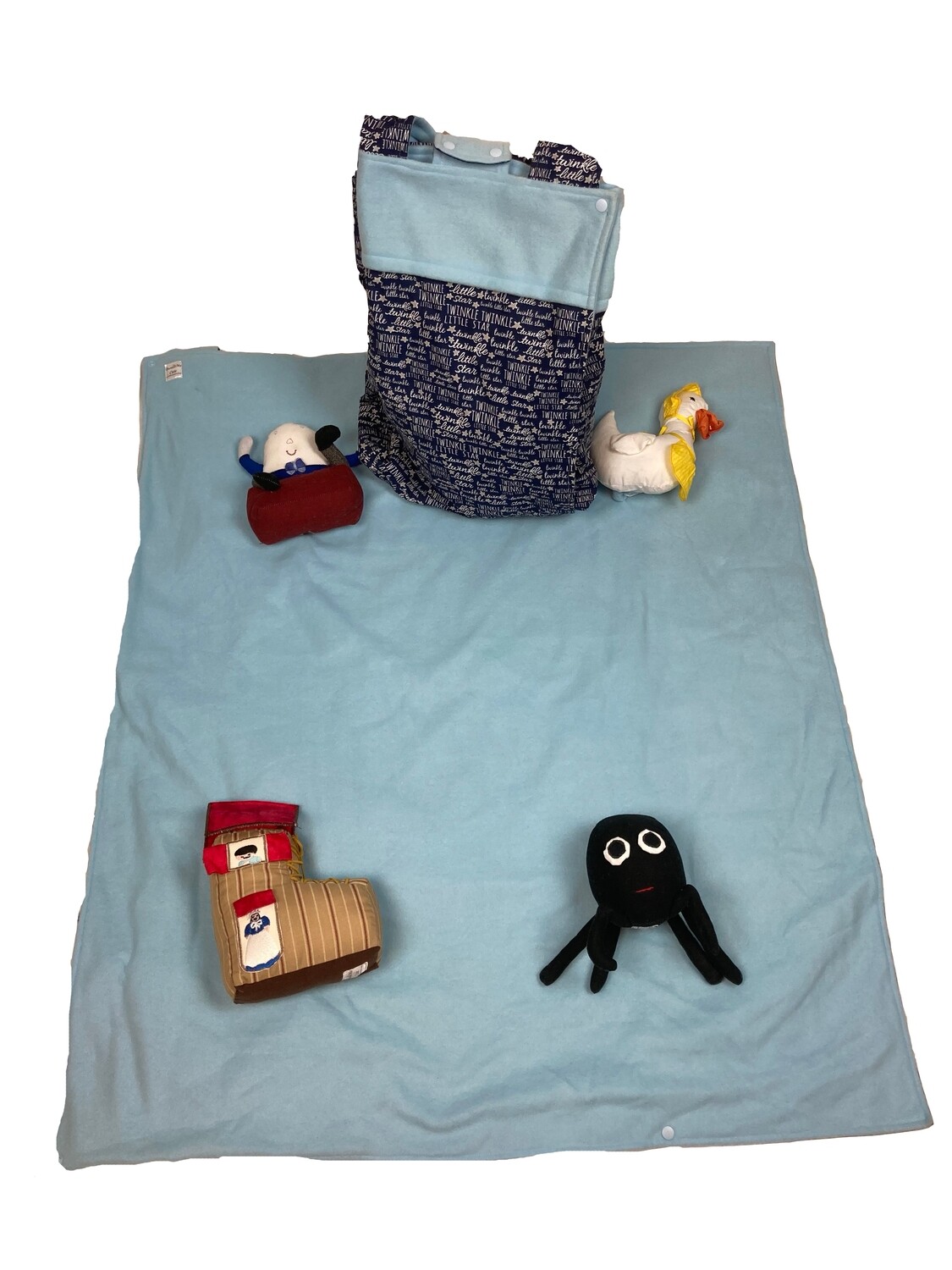 Nursery Rhyme Boy Activity Blanket