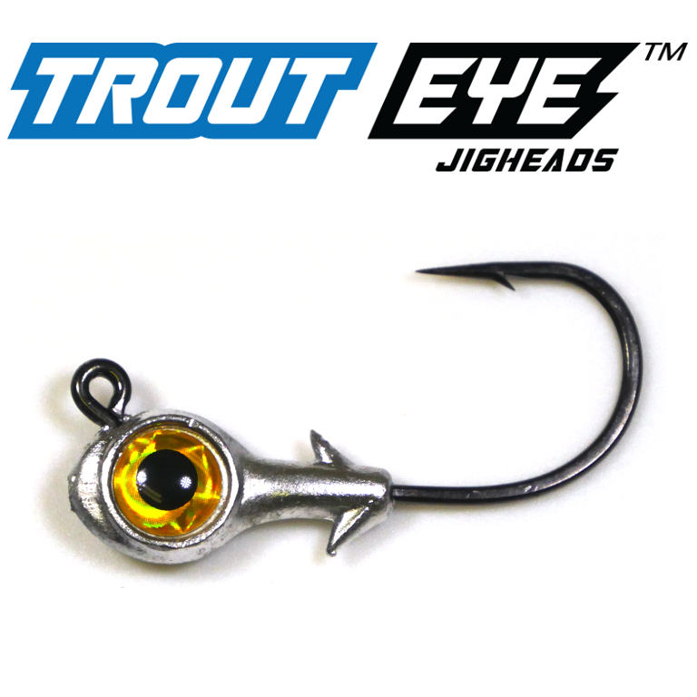 Trout Eye Jig Heads (2/0 Hook) Store Eye Strike Fishing