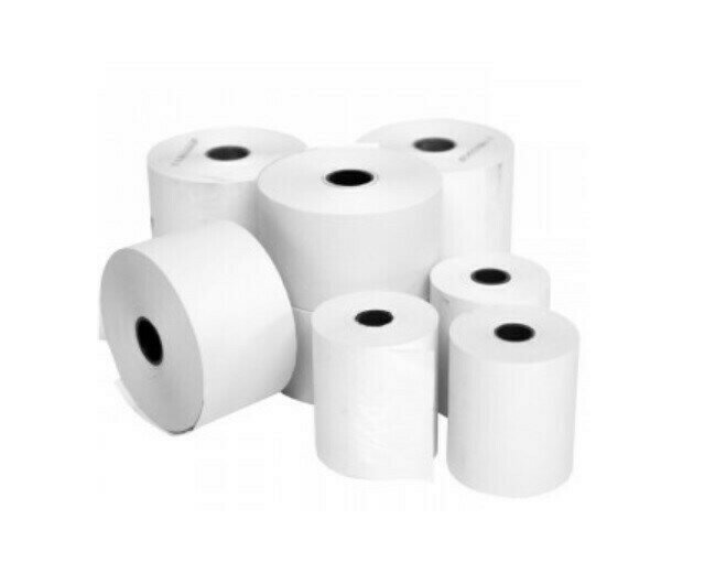 80x80x12.7mm Pink Thermal Paper Roll Till Rolls 20 Roll 