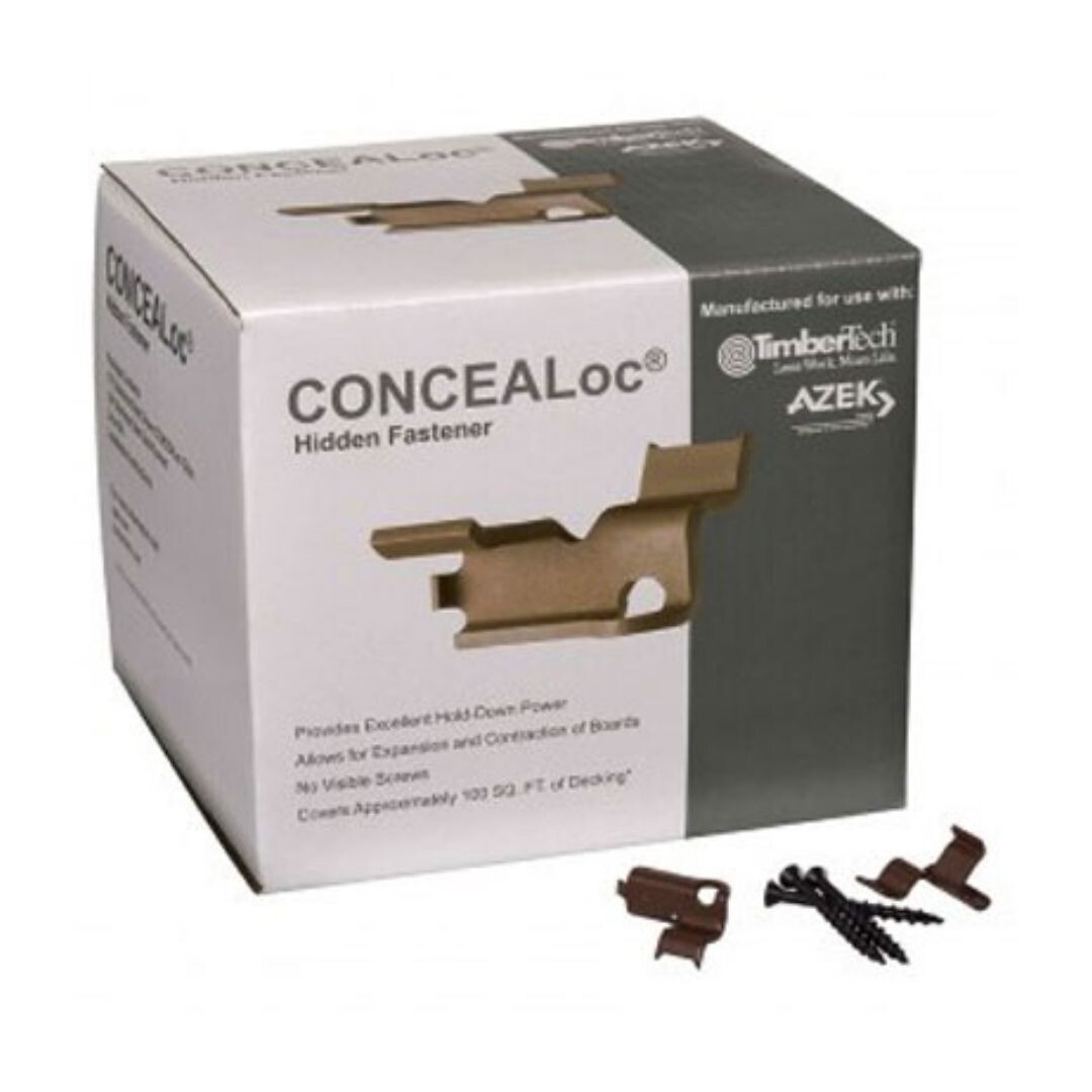 CONCEALoc Hidden Fastener TimberTech Decking