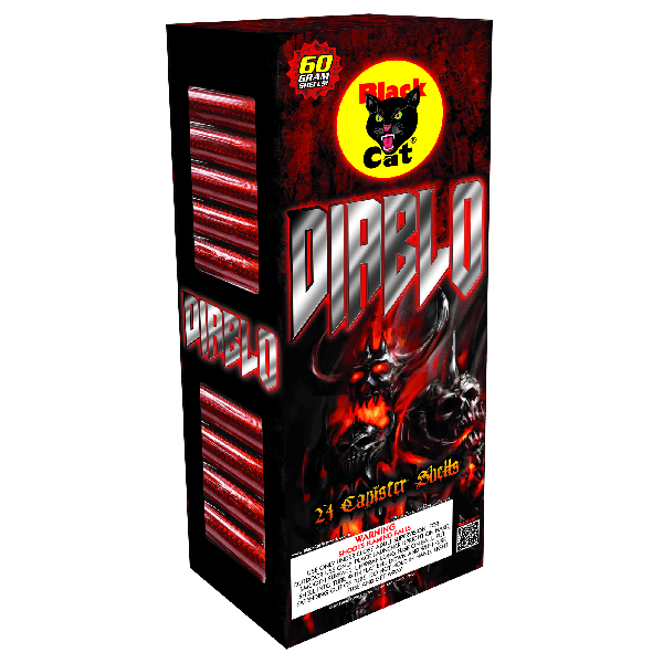 Black Cat Diablo 24 Shell Mortar Kit
