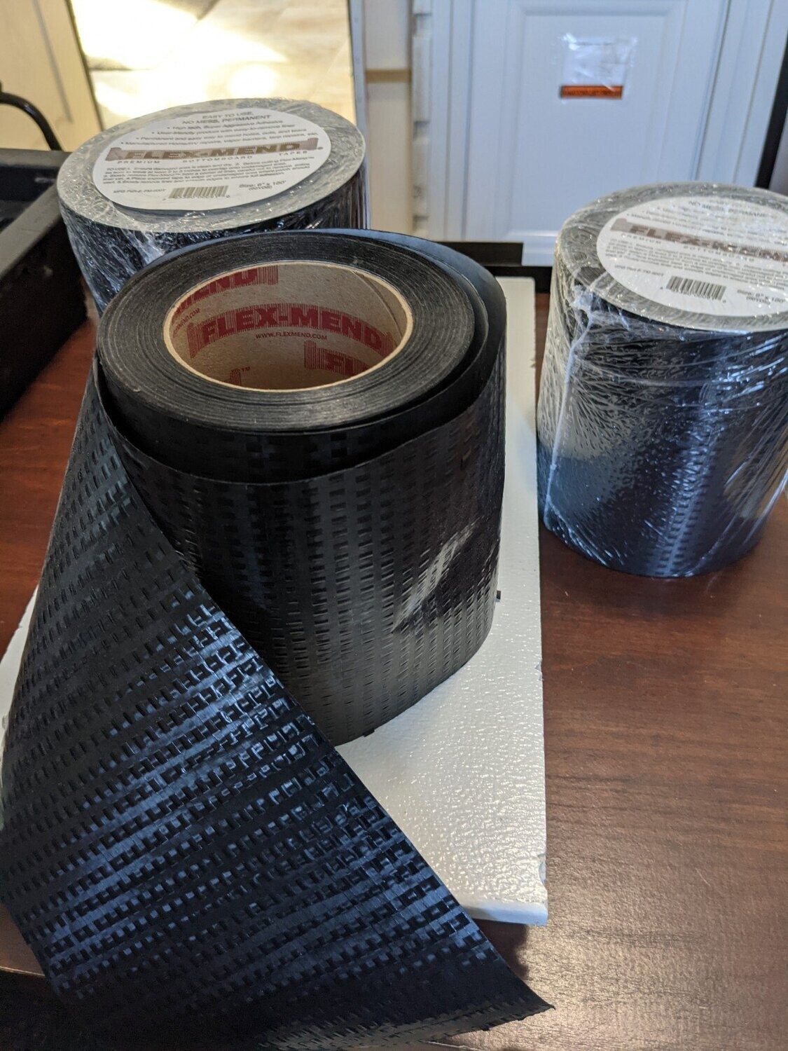 FLEX MEND 6" x 180' ROLL Mobile home matching underbelly repair tape