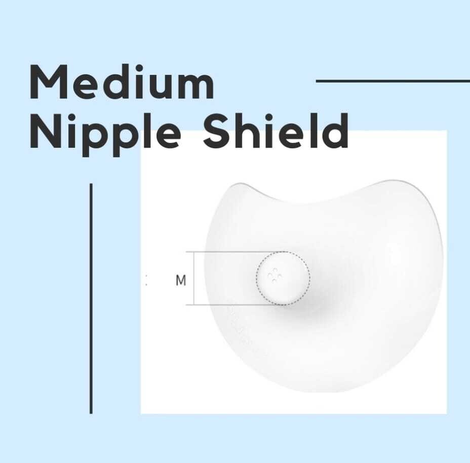Nipple Shield Graduated for Deeper Latching Store Milk and Motherhood