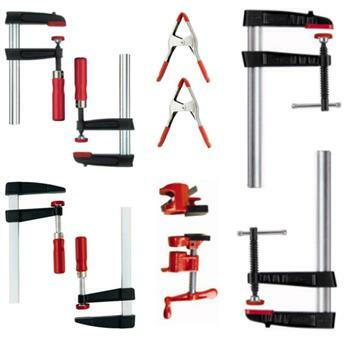 Bessey Light Screw Clamps In U-Shape LMU, LMU20/5, Red, 1