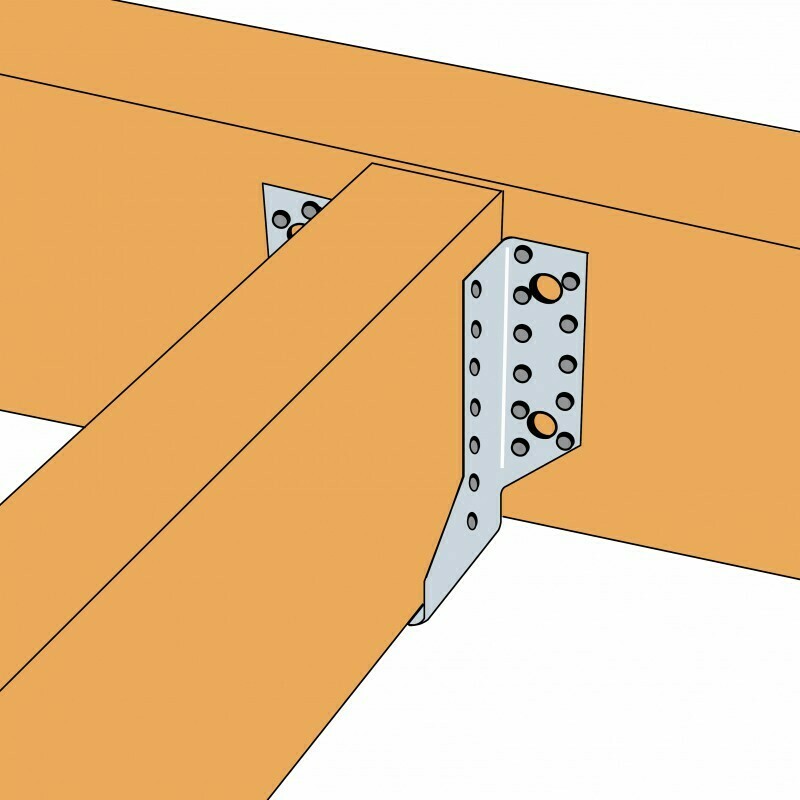 Simpson Timber to Timber Joist hanger 4447mm Joist SAE