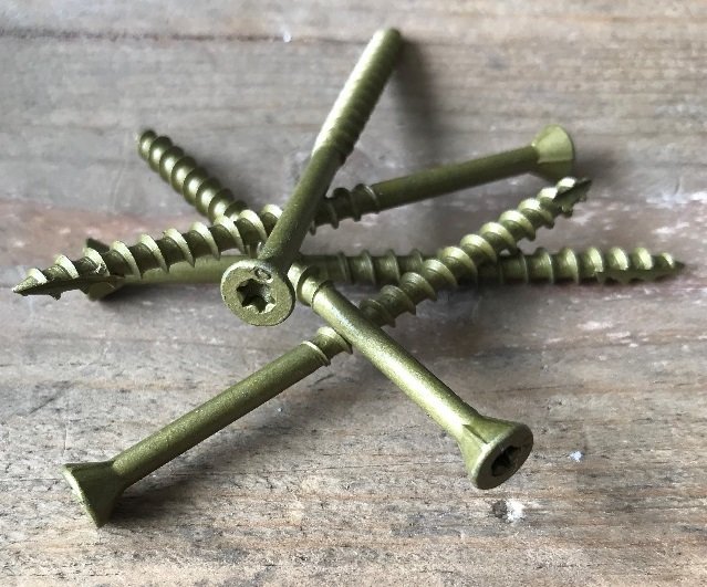 Short 42mm Decking Screws Torx drive external coating Online Shop