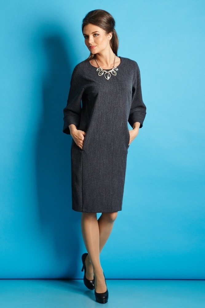 Платье Из Костюмной Ткани Купить