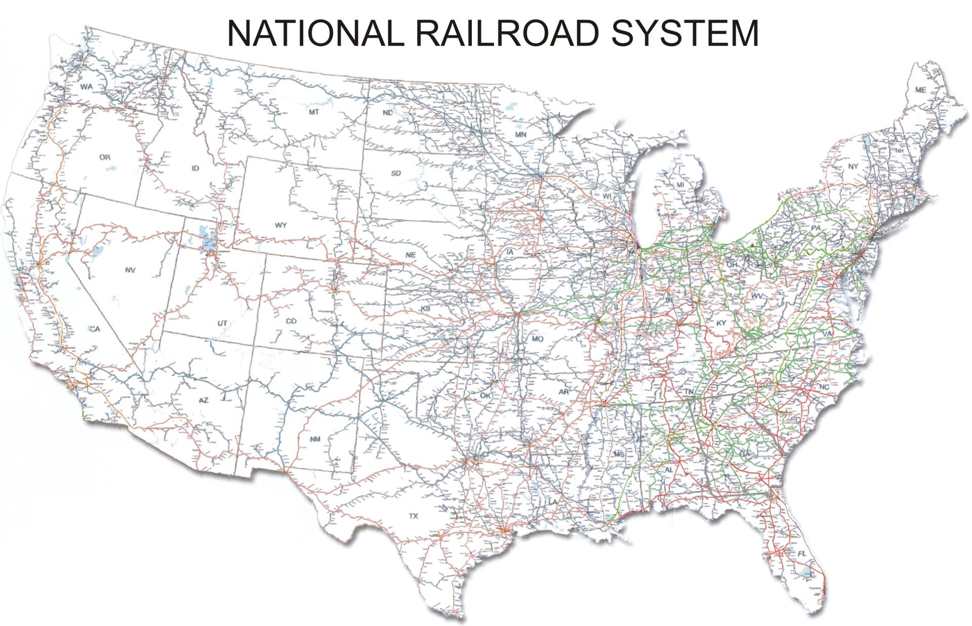 Railroad Maps - 3041669489 