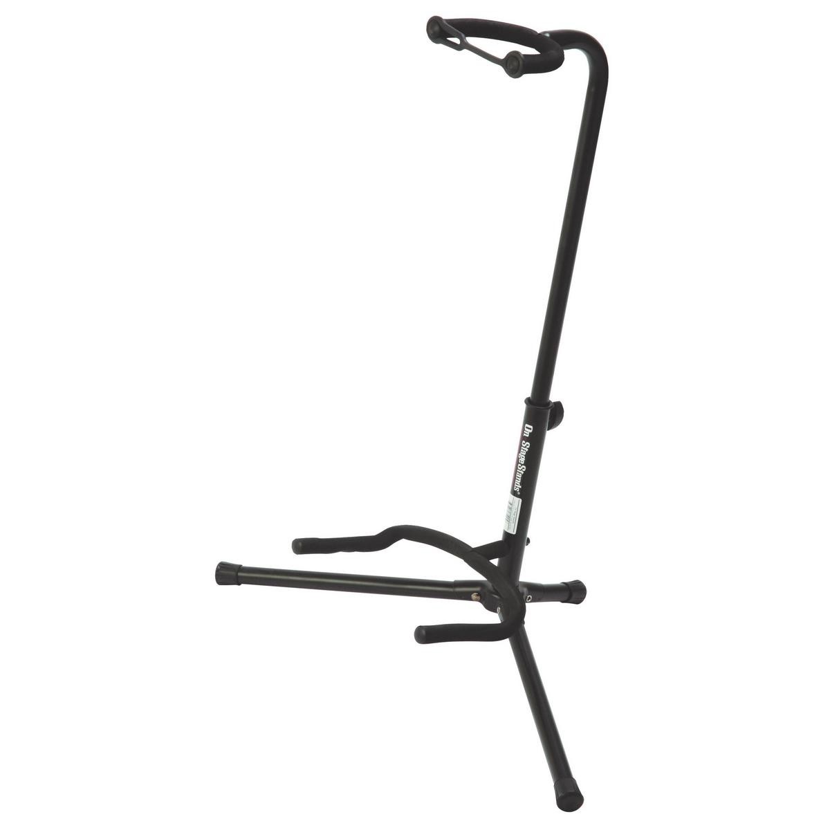 On Stage XCG4 Black Tripod Guitar Stand, Single Stand