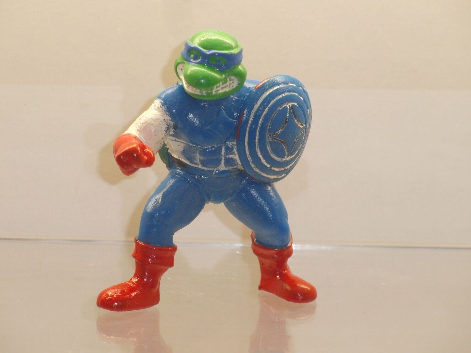 COMANSI Leonardo Figur – Teenage Mutant Ninja Turtles, Ca. 7 Cm, Handbemalt & PVC-frei, Ideal Für Fans & Sammler