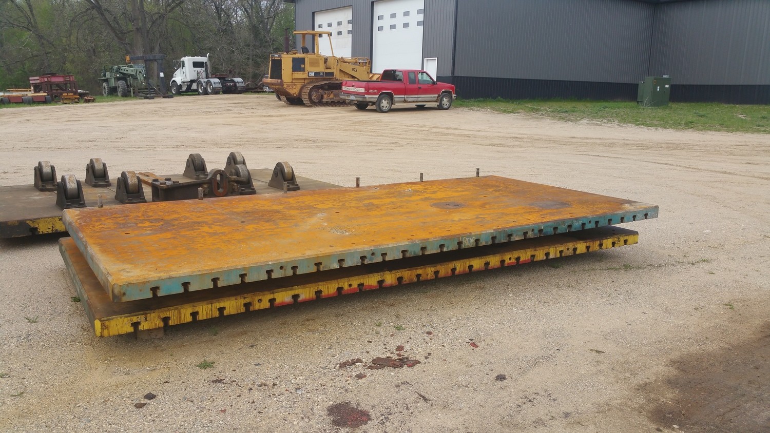 Bolster Plates (Two available) 172″ x 80″ x 4″ For Sale Store