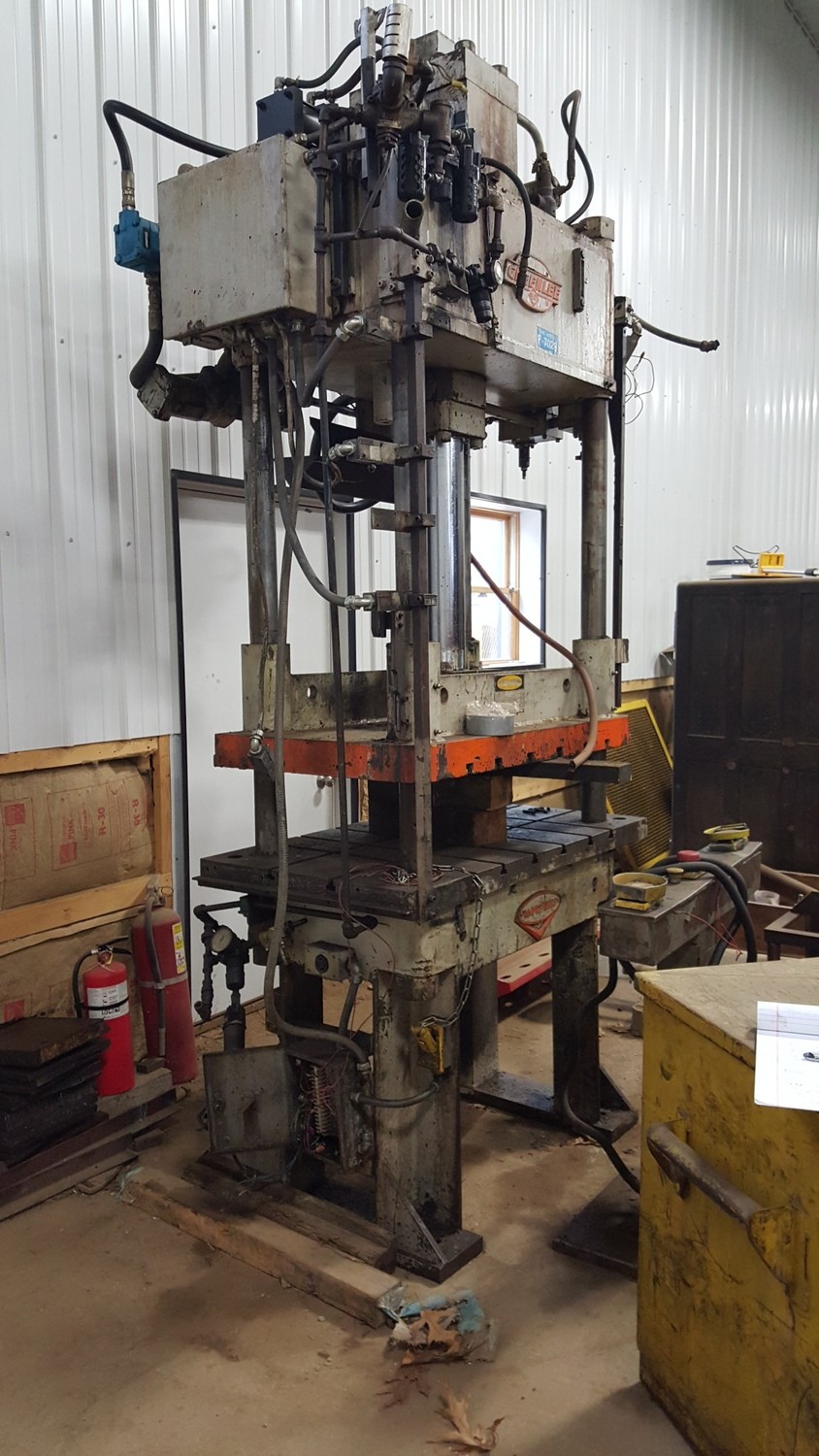 50 Ton Capacity Greenard 4Post Hydraulic Press For Sale Store