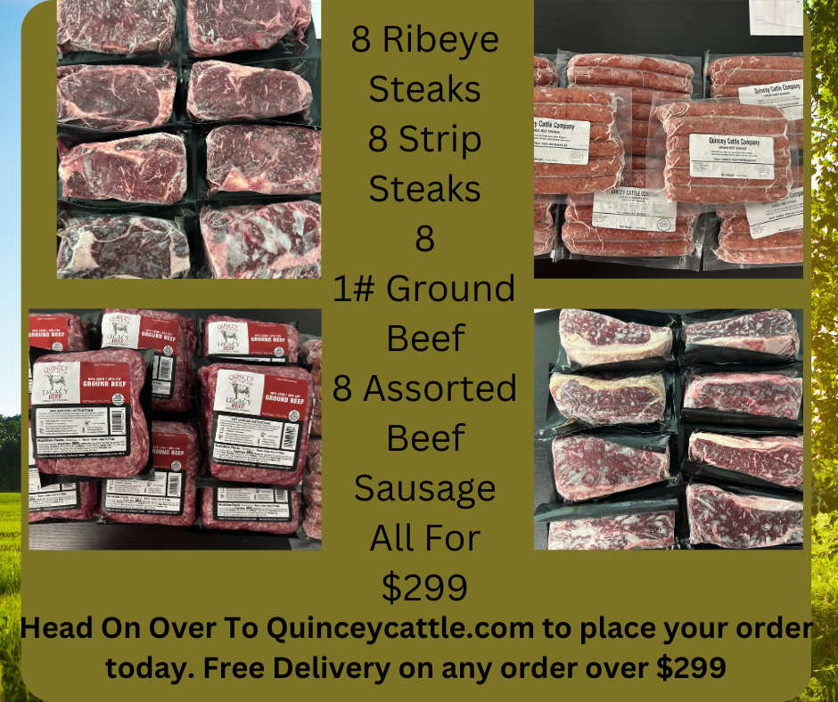 The Quincey Cattle Beef Online Market Quincey Cattle Company