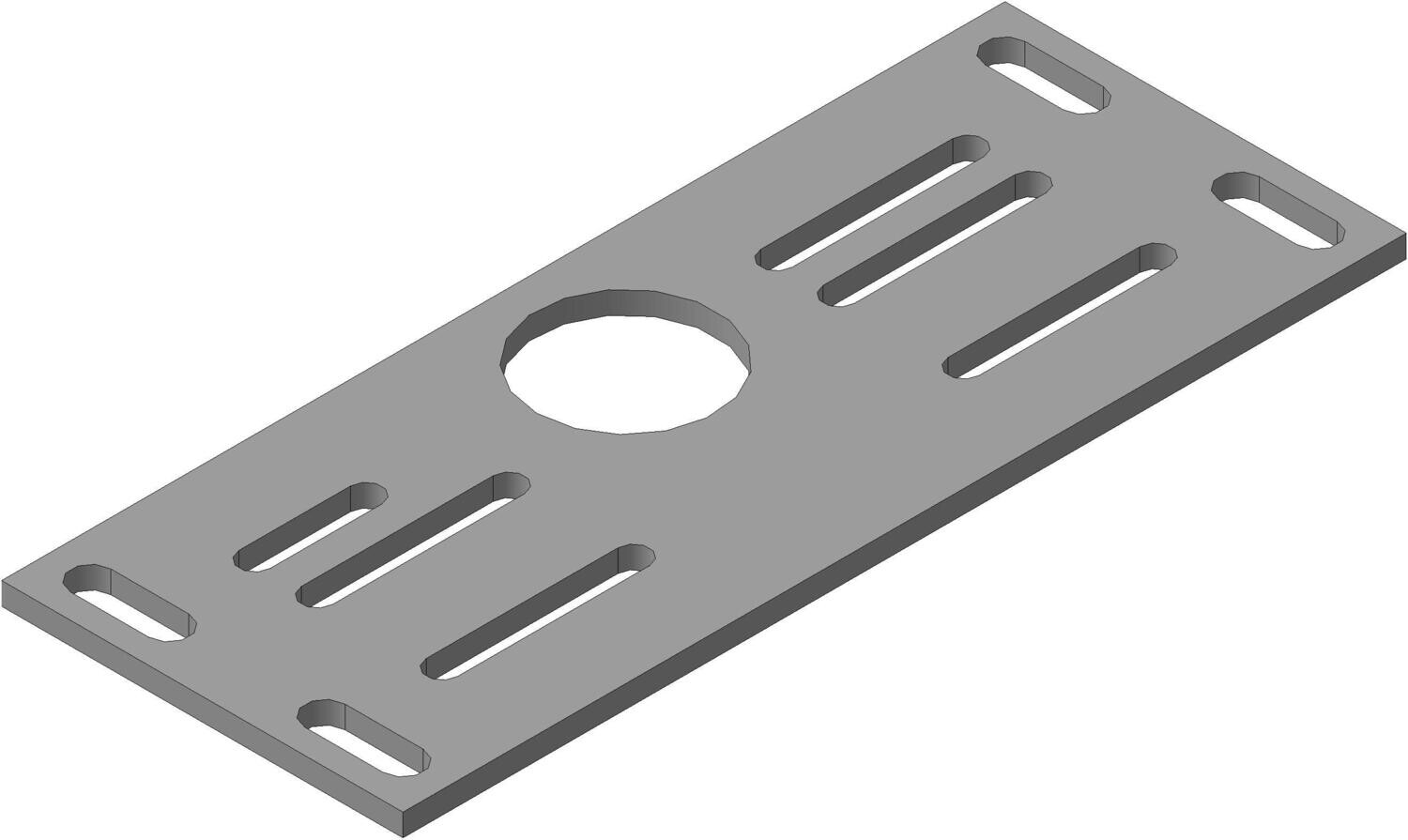 1. воздушный клапан кв кр ф125. площадка под привод. подставка под электропривод для клапана квк. возвр.
