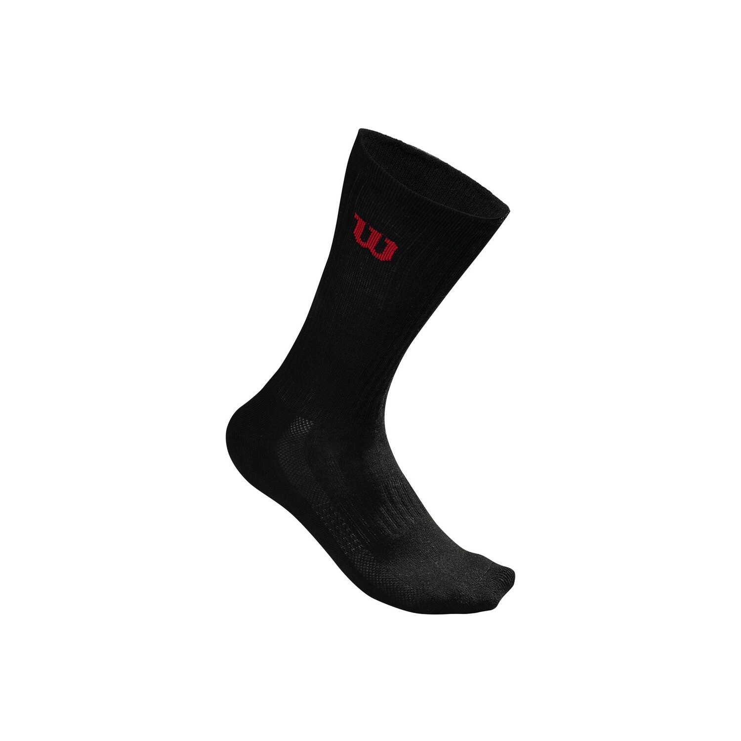 Wilson Men's Crew Socks Black 3 Pairs