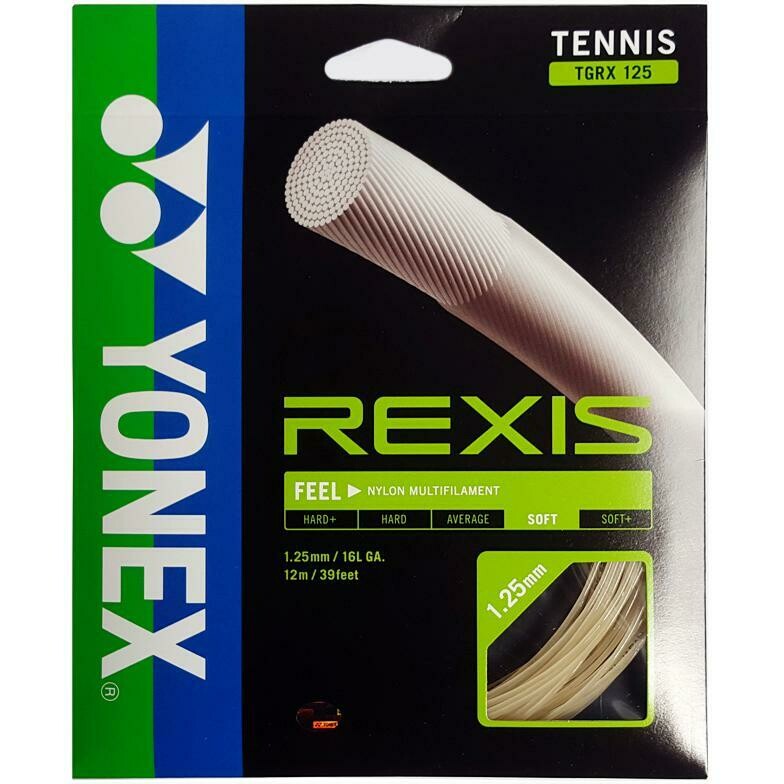 Yonex Rexis Tennis String Set 1.25mm Natural