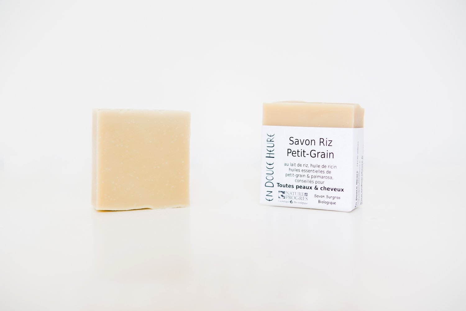 Savon Artisanal Au Riz 100g - Hydratant, Réparateur, 100% Naturel - Pour Corps Et Visage