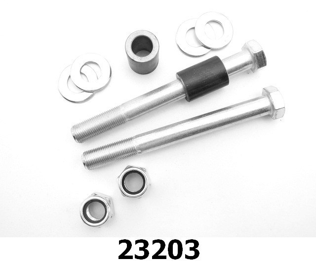 Rear Coilover Bolt Kit, steel or aluminum spacers