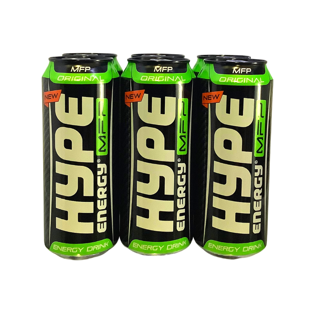Hype Energy Drink Original (6x 500ml)