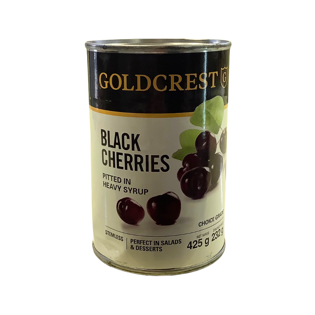 Black Cherries Pitted in Heavy Syrup 425g