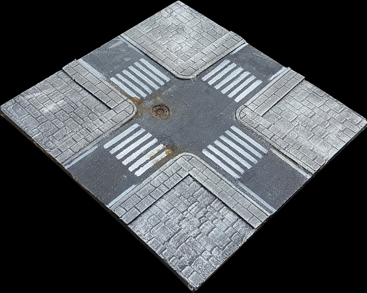 Urban terrain tiles for Wargames &amp; RPGs