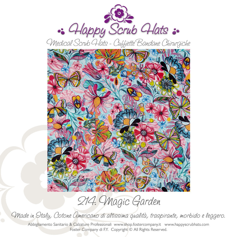 Dentalseven Cuffia/cappellino Bandana Per Infermiera – Colore Lilla, 100% Cotone Made In Italy