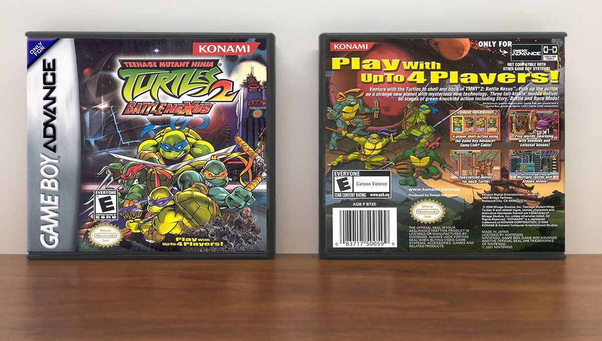 Teenage mutant ninja turtles 2 battle nexus - GC - Jeu