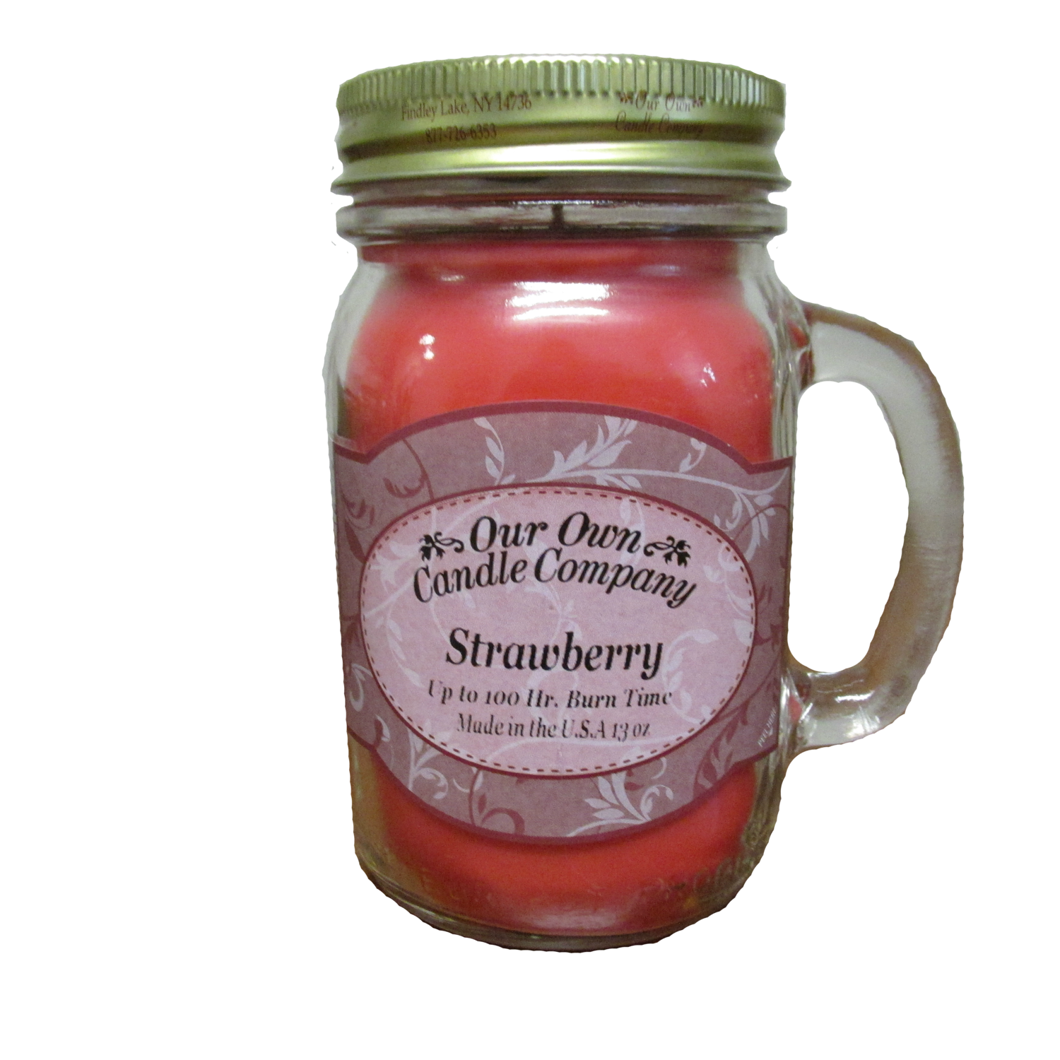 Strawberry Mason Jar