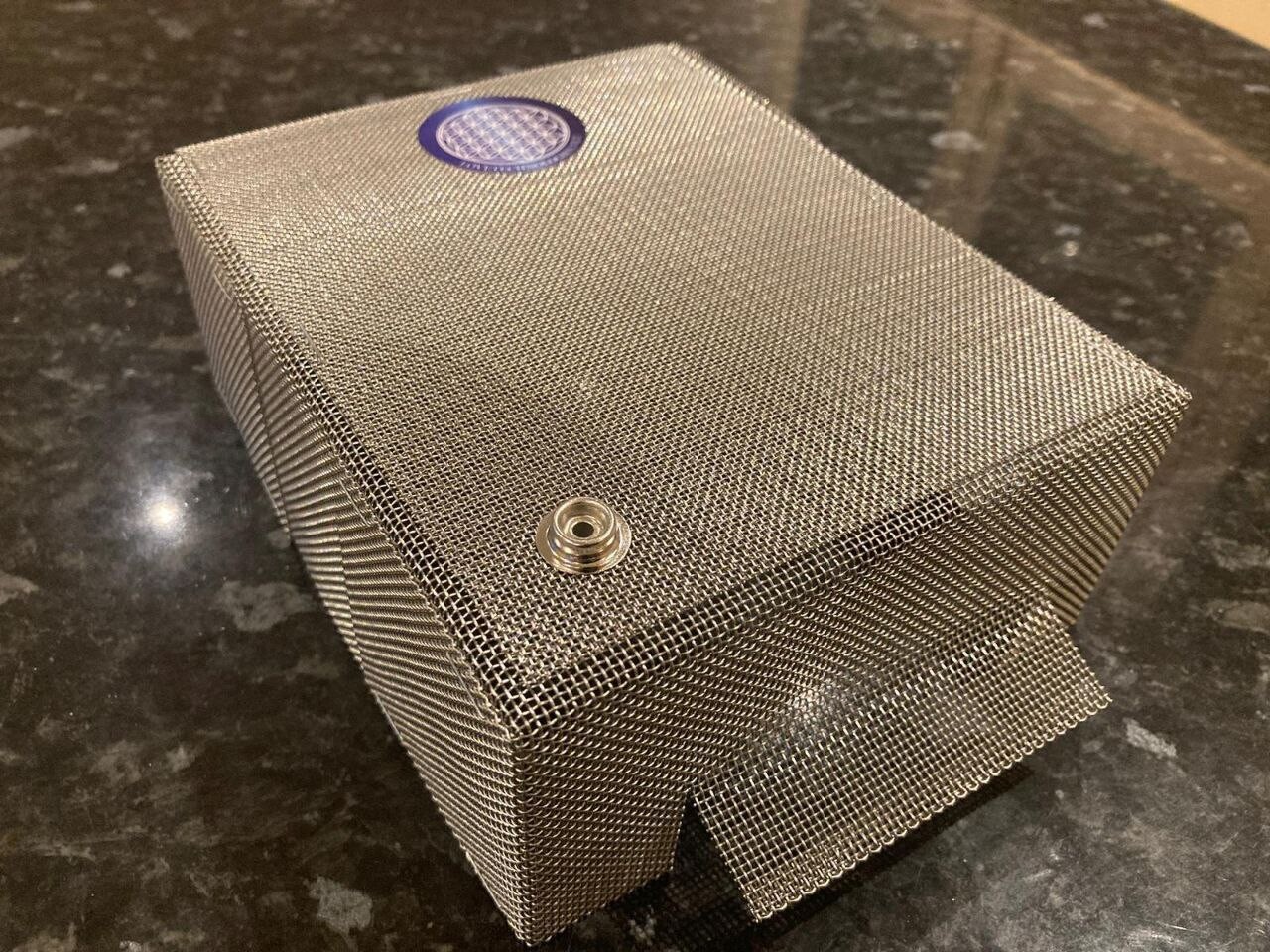 Smart Meter Radiation Shield Cover UK. Faraday cage. Reduce Microwave Radiation.