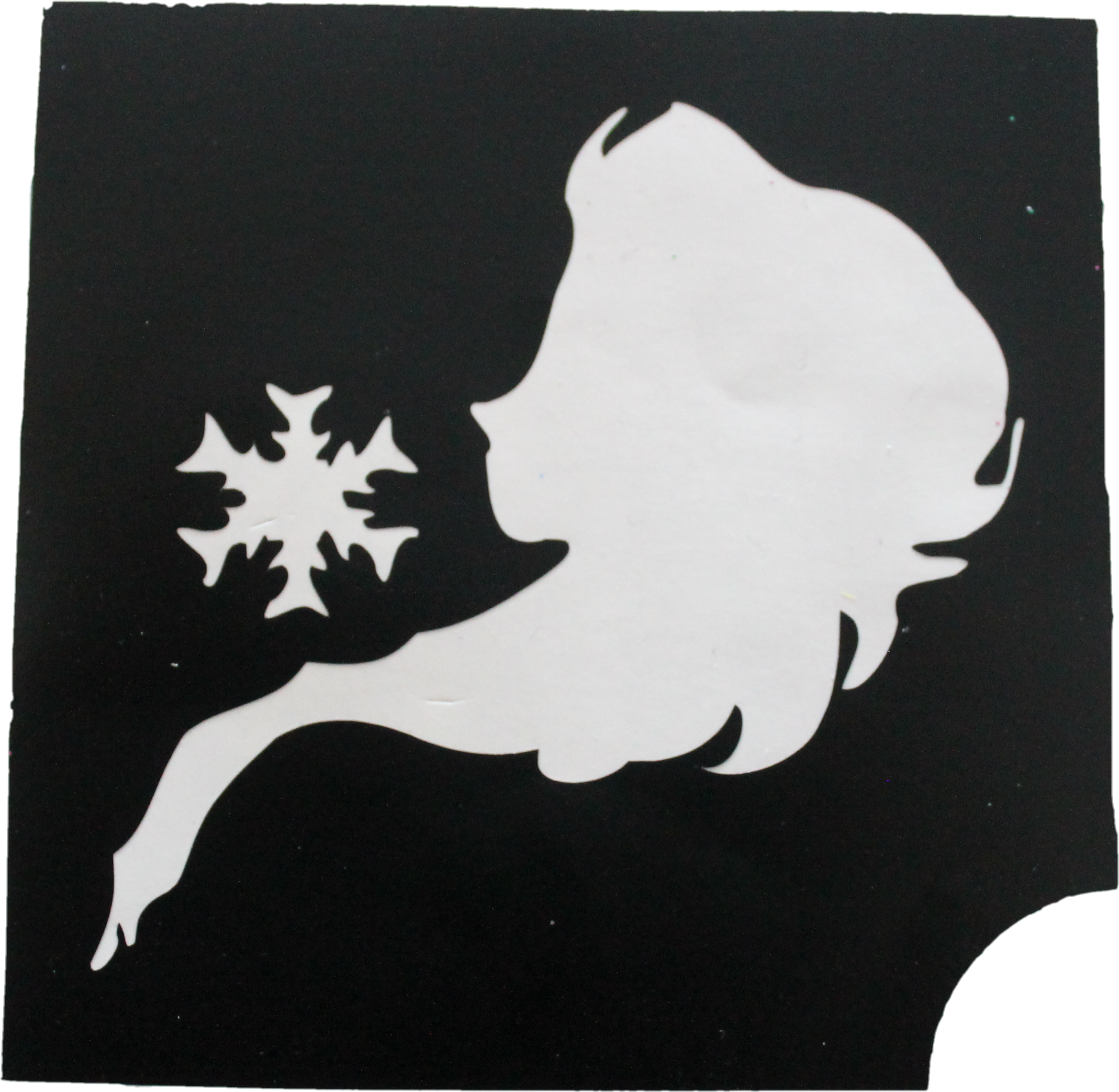 Frozen Elsa 10cm x 10cm Mini Stencil