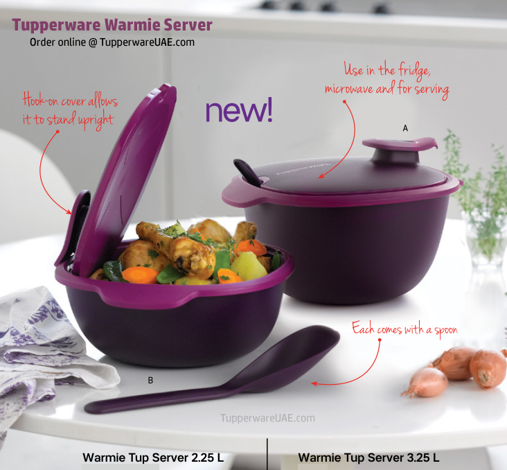 Tupperware Warmie Server 3.25L