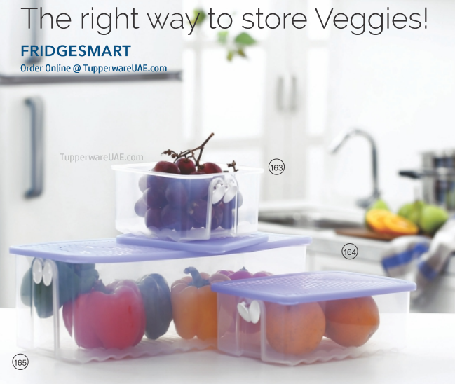 Tupperware Fridge Smart Set of 3 PreOrder