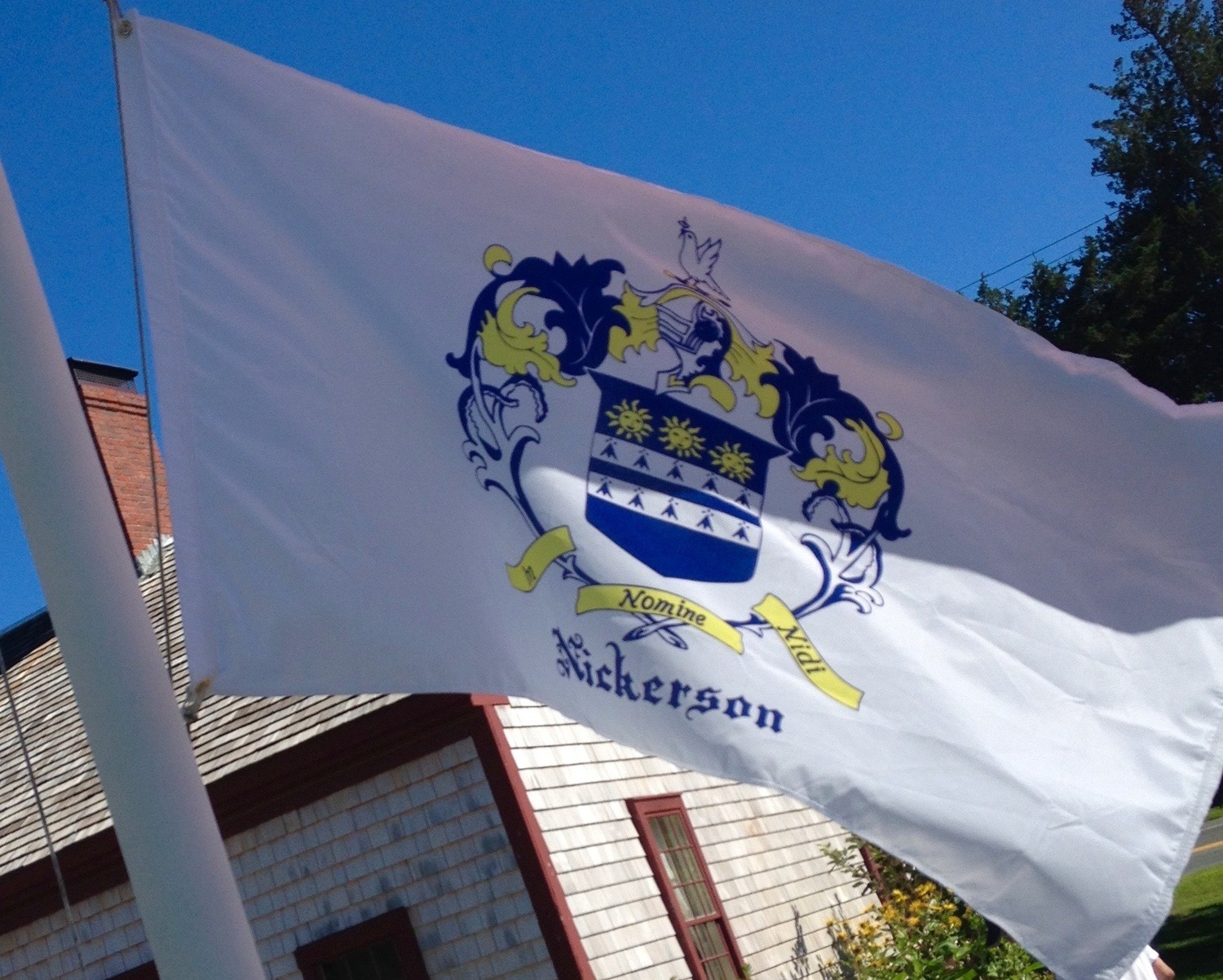 A Nickerson CoatOfArms Flag! Store Nickerson Family Association