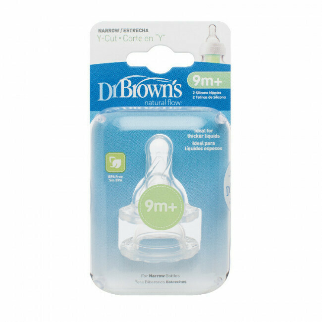 Dr Brown Silicone Teats Sizes Available Are Level 4 Y Cut 2 Per Pack