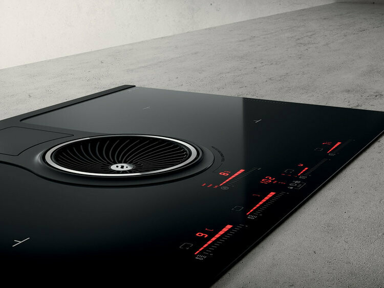Downdraft extractor hob, 83cm NIKOLATESLA SWITCH