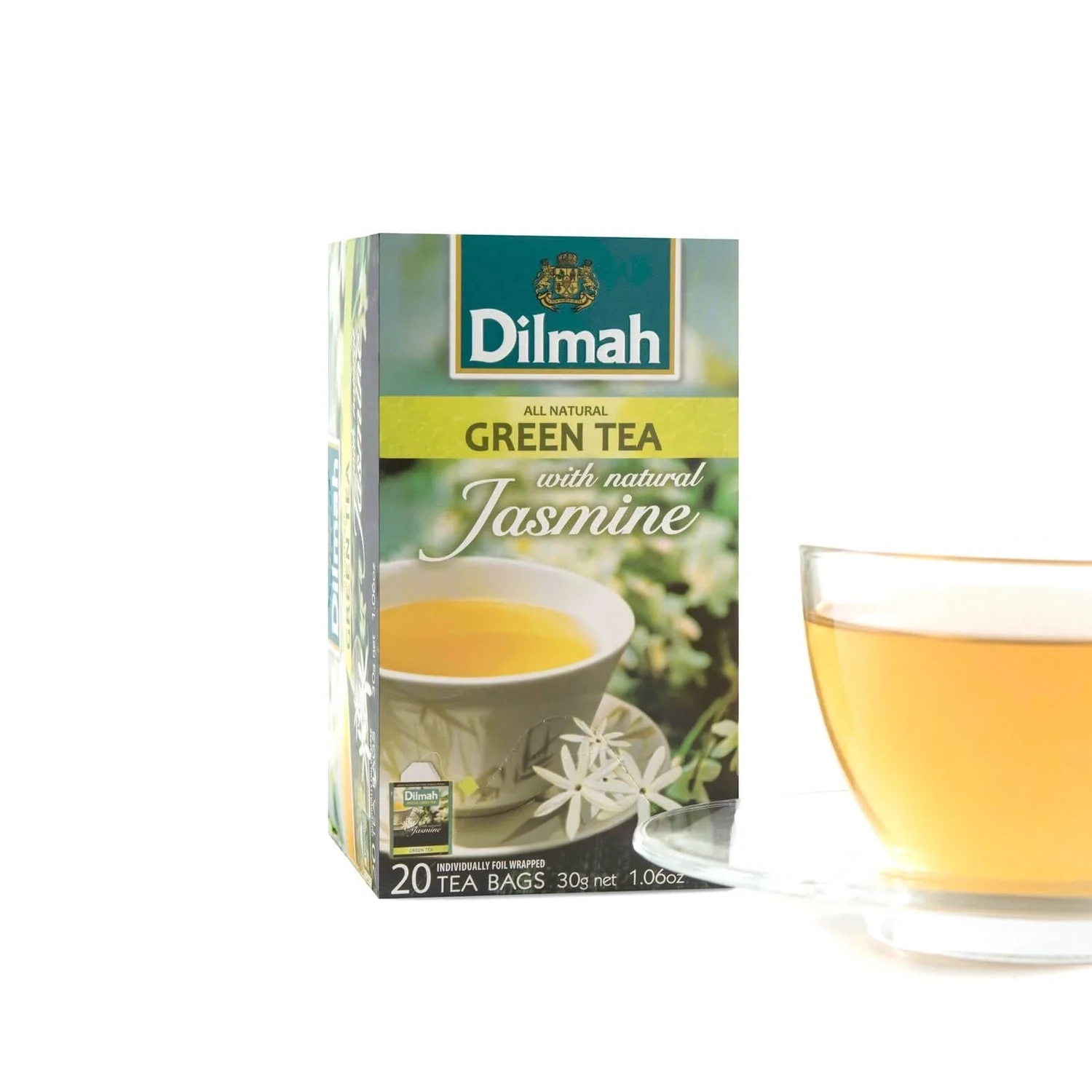 Dilmah Green Tea With Jasmine (20 Tea Bags)