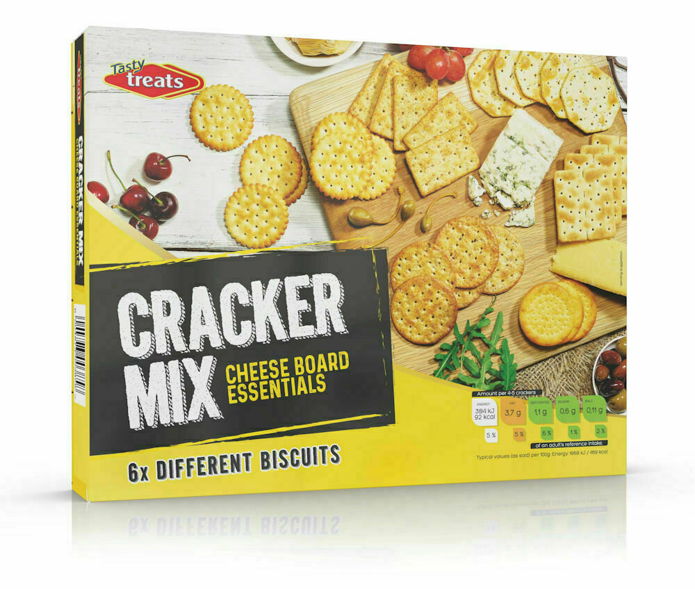TASTY TREATS CRACKER MIX 400 GR PACK