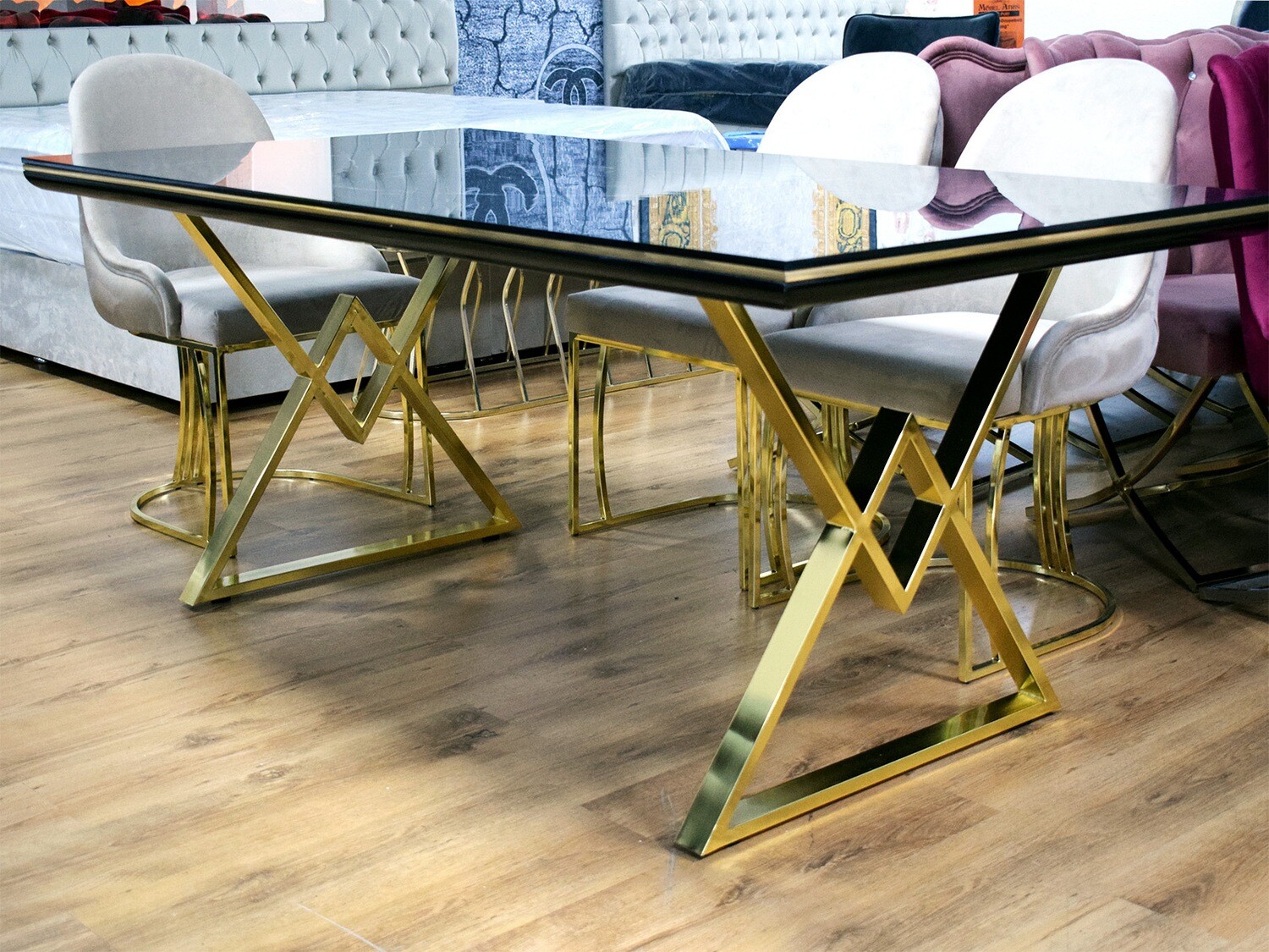 ANGEBOT! 6 Stühle + Esstisch "Verda" oder "Seda" im SparSet!