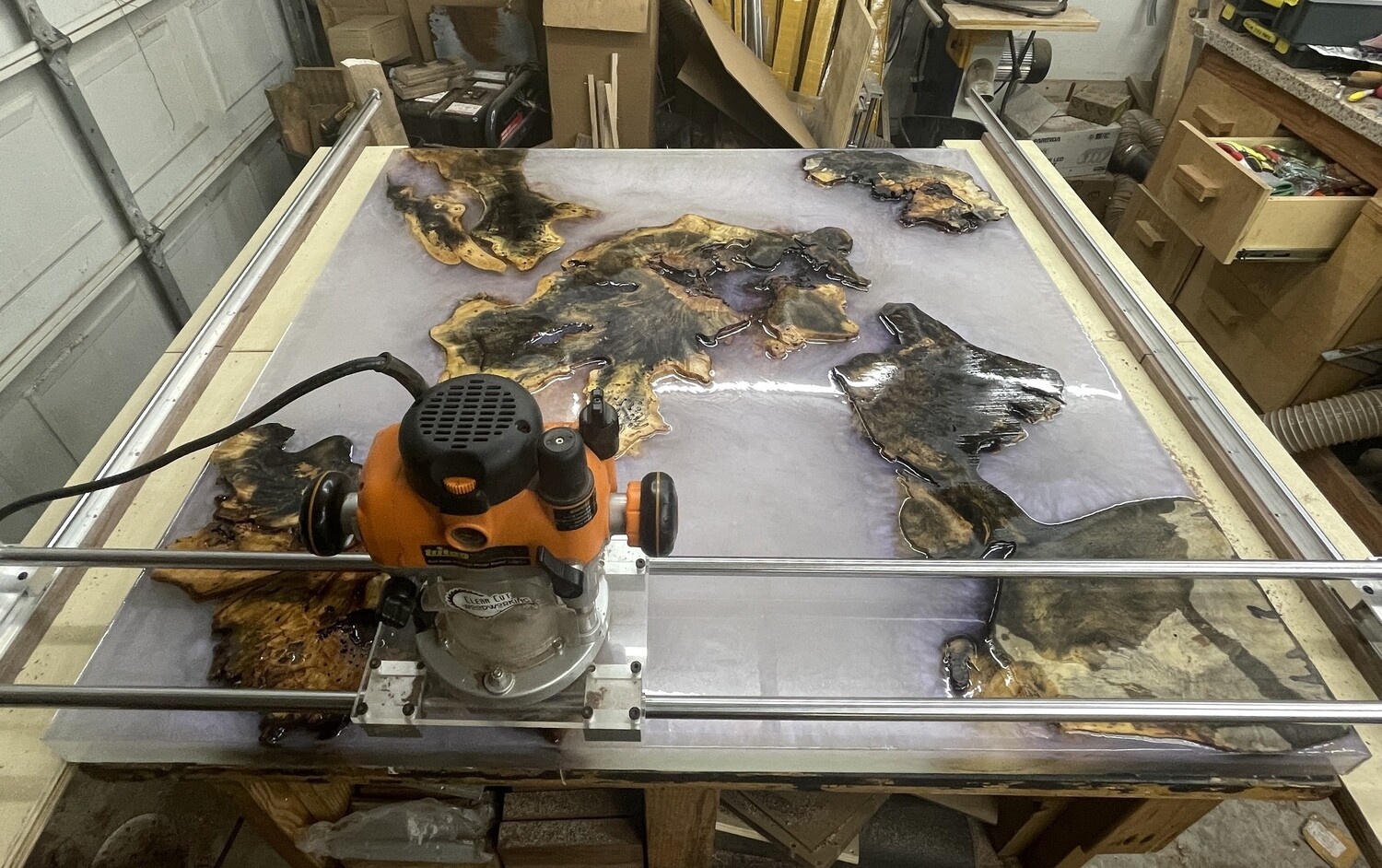 40"x60" Woodworking Router Sled