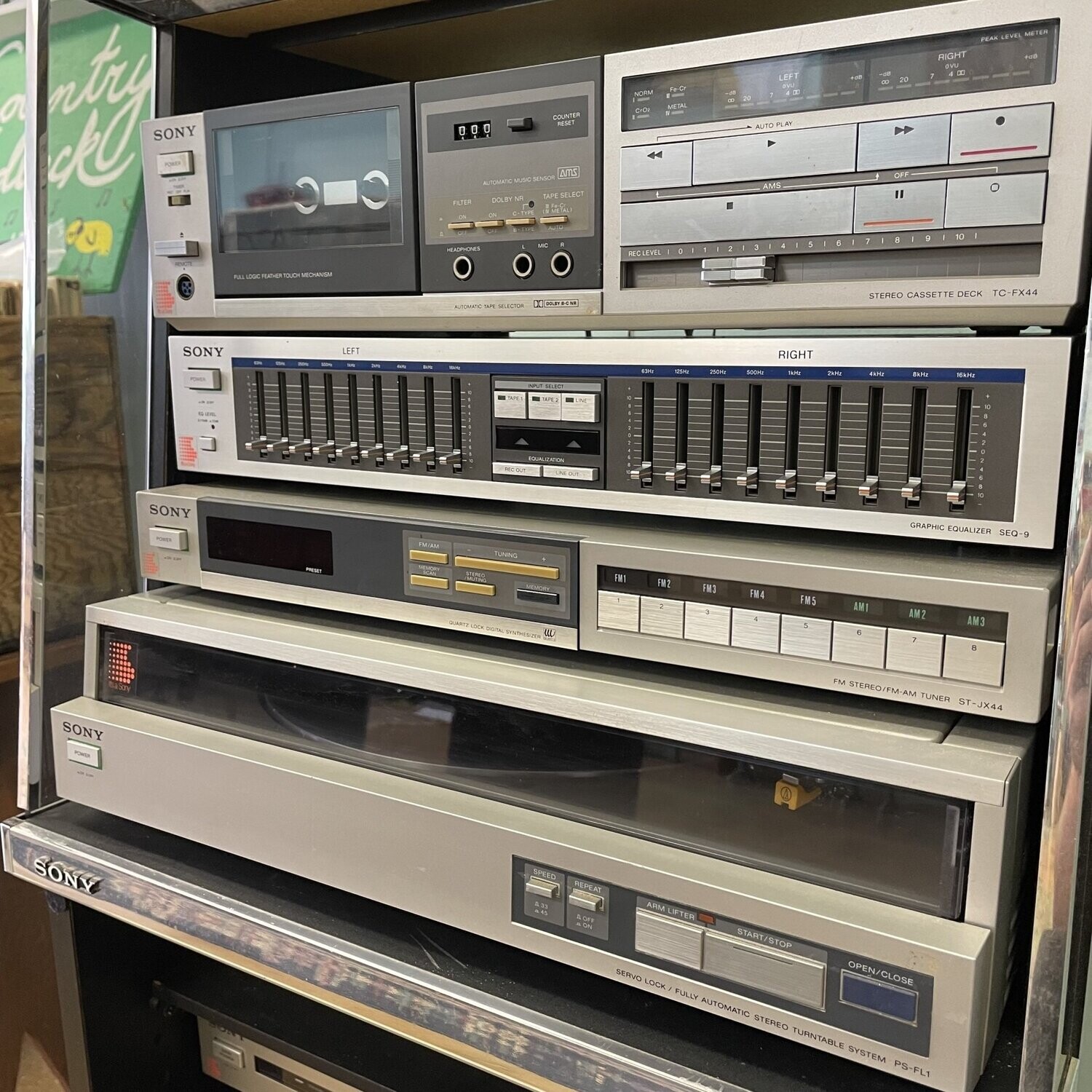 Sony Component Rack System