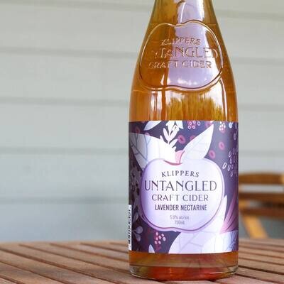 Lavender Nectarine Cider