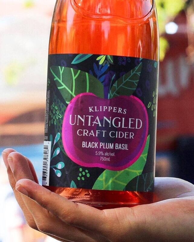 Black Plum Basil Cider