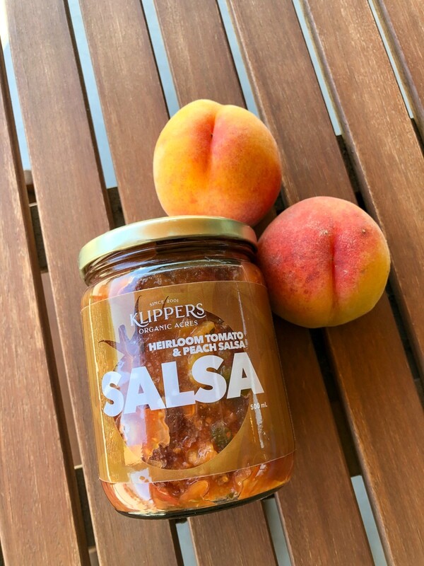 Heirloom Tomato &amp; Peach Salsa (Mild)
