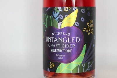 Mulberry Thyme Cider