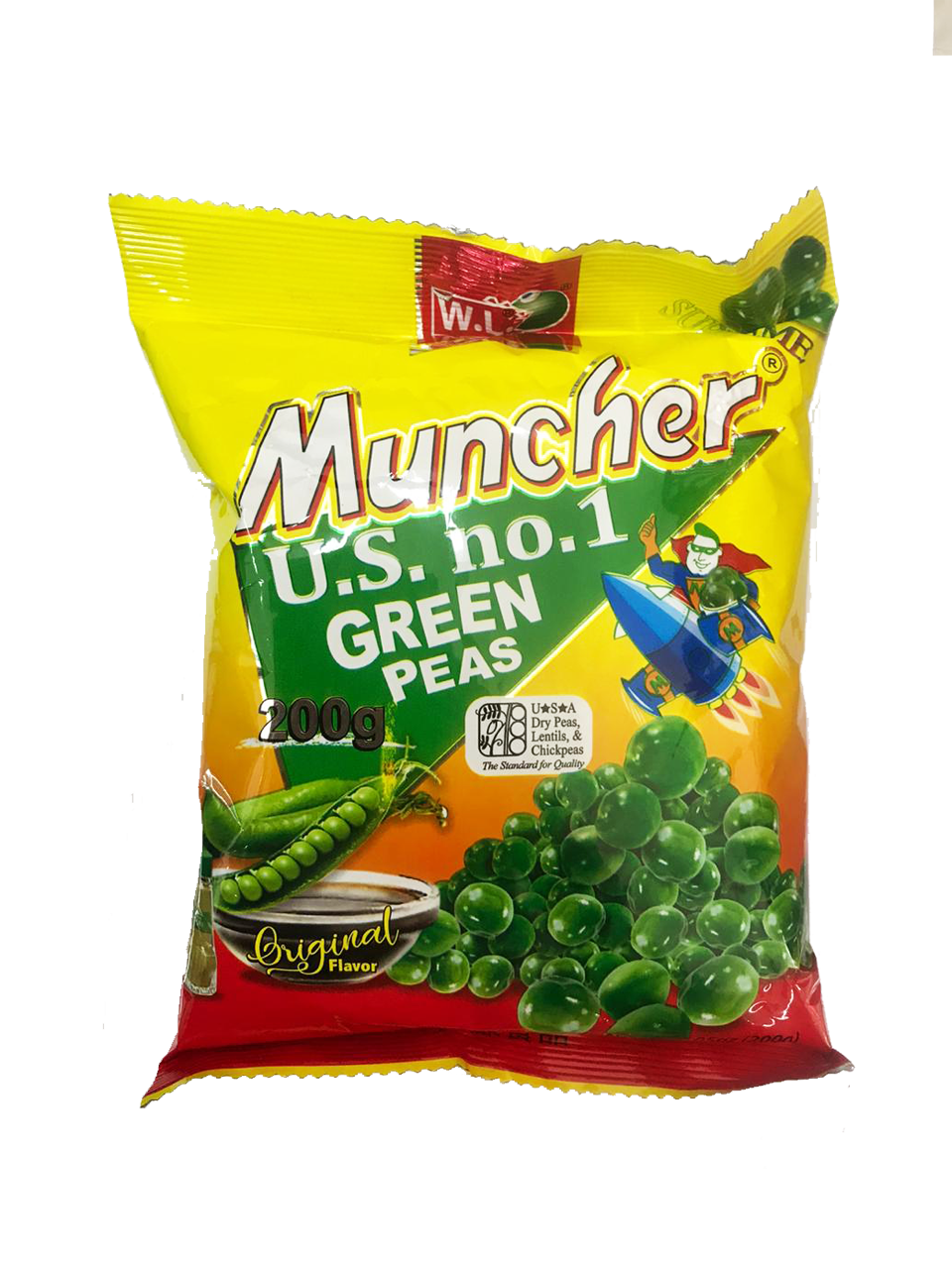 WL Muncher Green Peas Original Flavor 200g